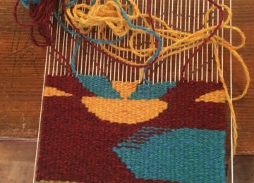 looming guanco yarn
