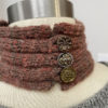 guanaco fiber brown neck cozy