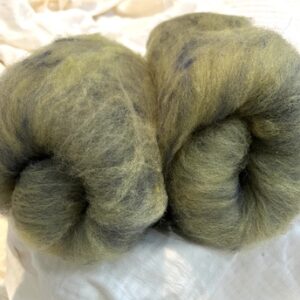 Spinners' Dream Luxury Blend Batt--Fustic + Logwood