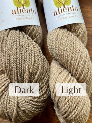 Guanaco/Merino Yarn--Dark Caramel - Image 5