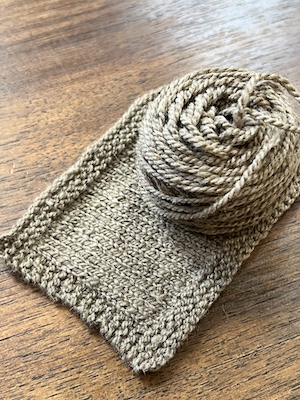 Guanaco/Merino Yarn--Dark Caramel - Image 3